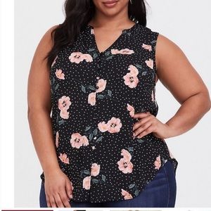 Torrid Harper Georgette Blouse